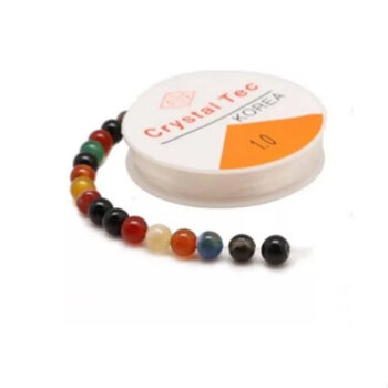 Fio De Silicone Pra Pulseira Com 10m