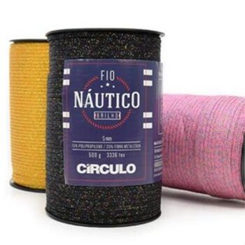 Fio Náutico Brilho Círculo - 208m - 500g - 1 unidade