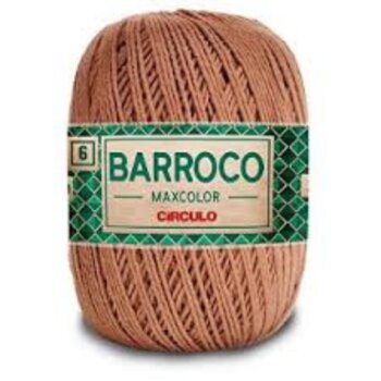 Barbante Barroco Maxcolor N°6 200g Circulo CORES para crochê