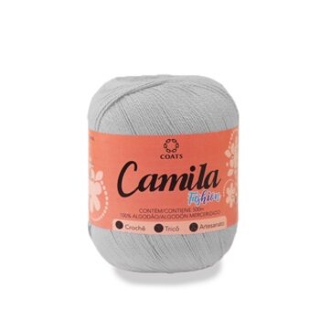 Linha Camila Fashion 500metros Fio Para Crochê